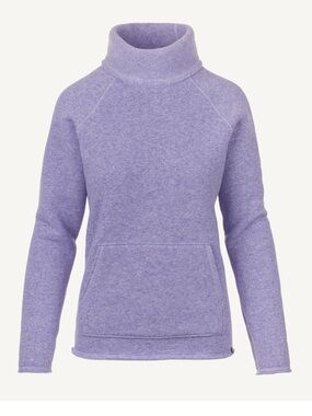 Duckworth Turtleneck Lavender Fleece Pullover Hoodie